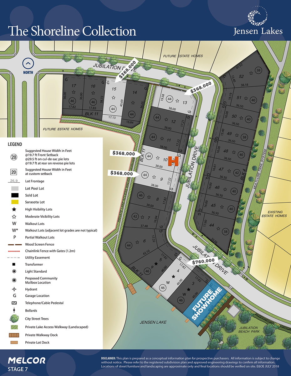 Jensen Lakes, St Albert Sarasota Homes